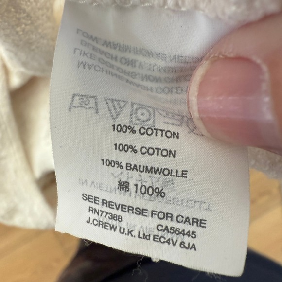 Madewell Women's Off-white Blouse with tie detail Size S - Picture 5 of 5